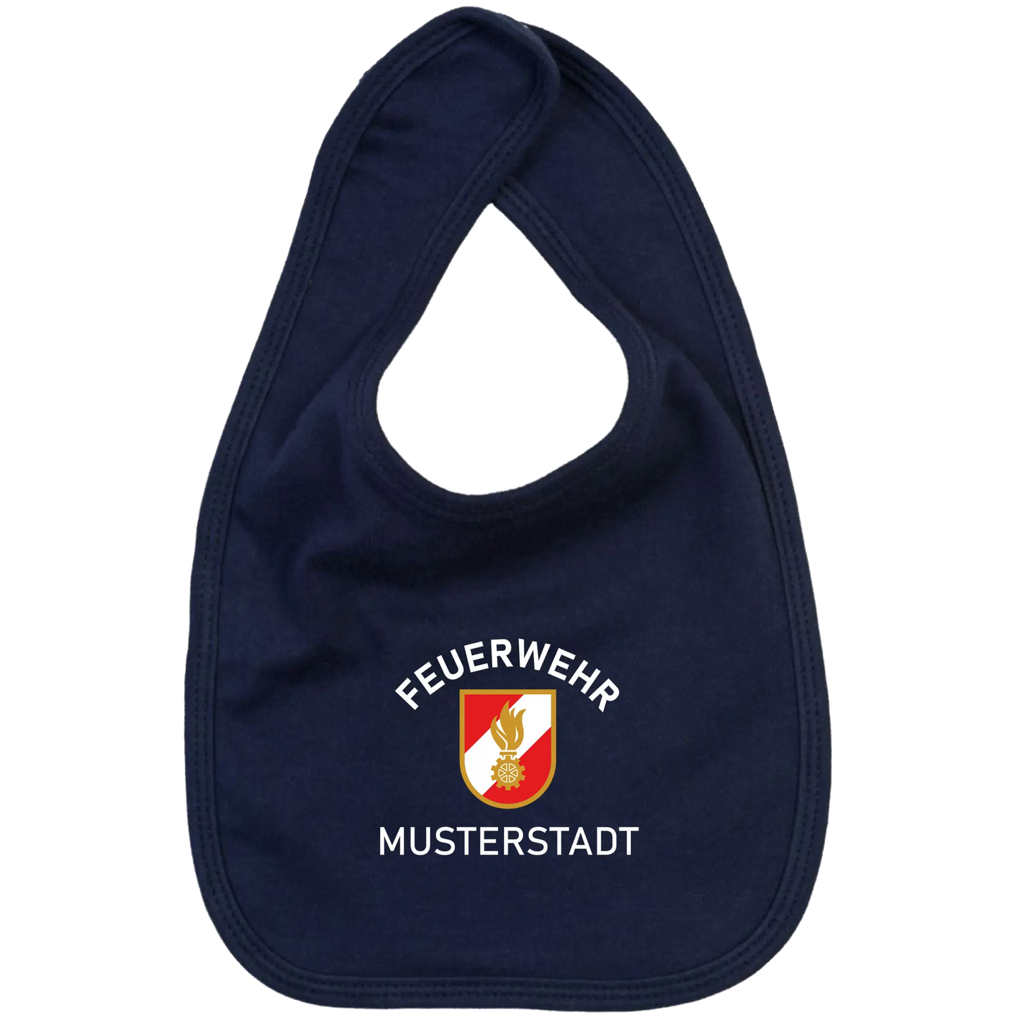 Feuerwehr Baby Lätzchen | Feuerwehrdesign für kleine Helden